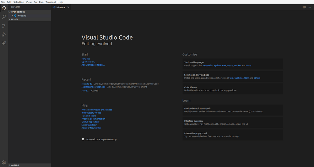 vscodehome